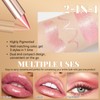 Pink Lip Gloss and Lip Liner, Glitter Dual End 2in1