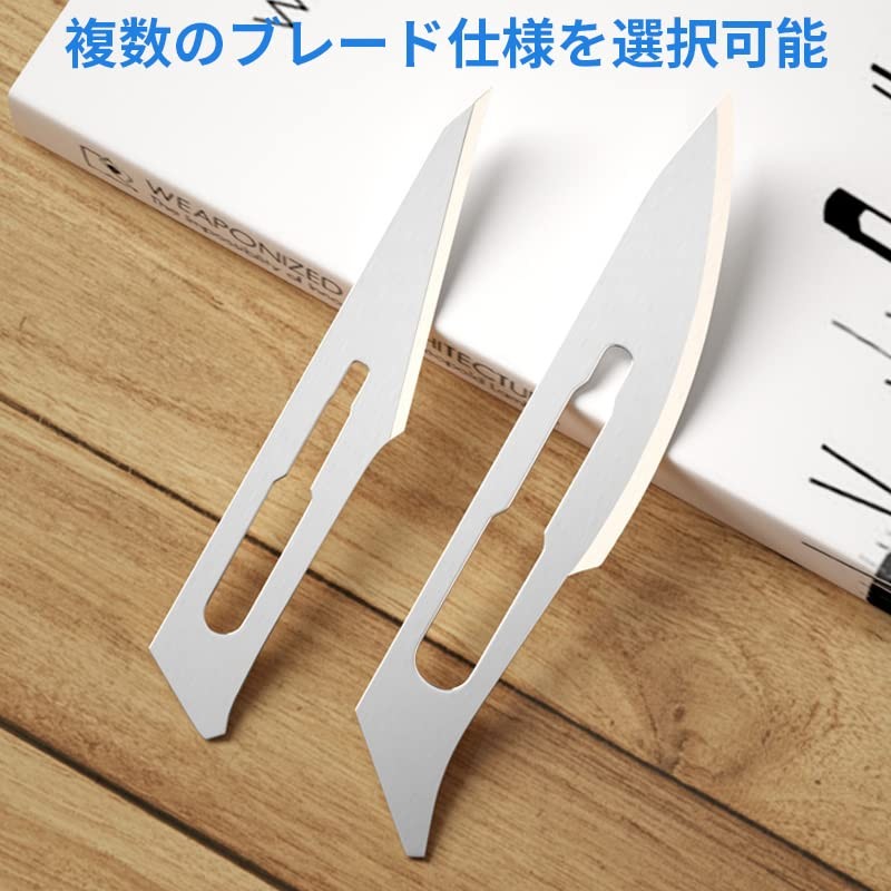 AAGWW Industrial Female Blade Carbon Steel Surgical Mother Blade Carving,