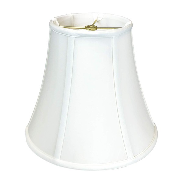 Royal Designs, Inc. True Bell Lamp Shade - White - 7 x 14 x 11.5
