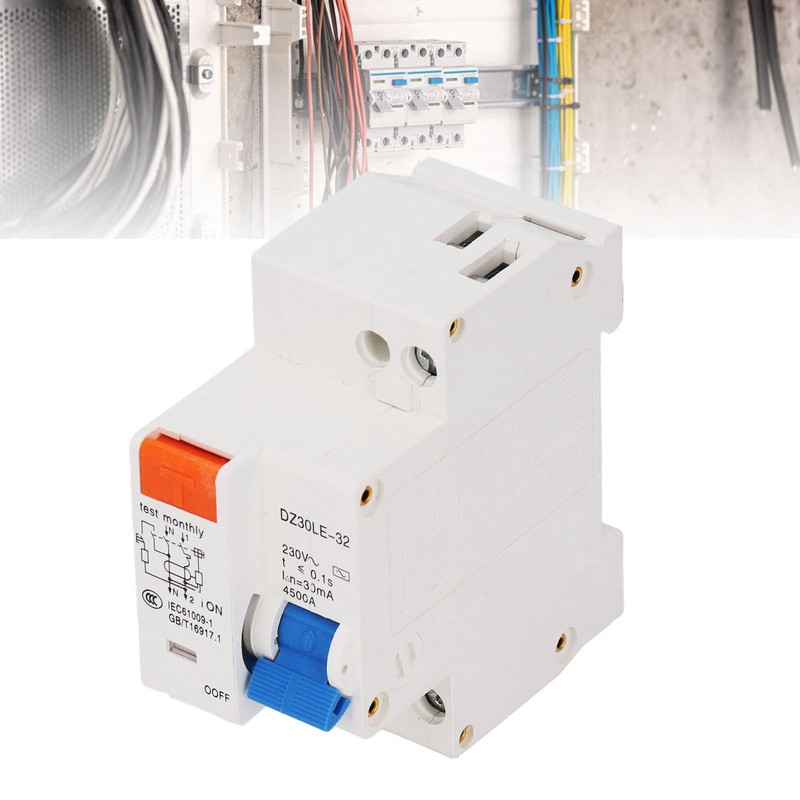 Circuit Breaker 1P+N Photovoltaic PV DC 4500A Breaking Capacity for