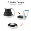 Ultrathin Food Grade Silicone Travel Foldable Electric Kettle Variable Temperature