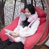 Neck Pillow Phone Holder U Shaped Pillow with Lazy Phone
