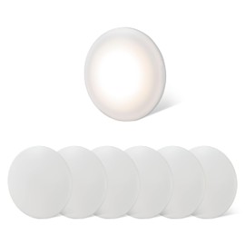 RVsmattly 6 Pack RV Interior Lights,3.25 in.Puck Lights Interior DC12V for RV Motorhome Camper Trailer Boat,3W/3300K/240LM RV Led Ceiling Dome Light, No Switch