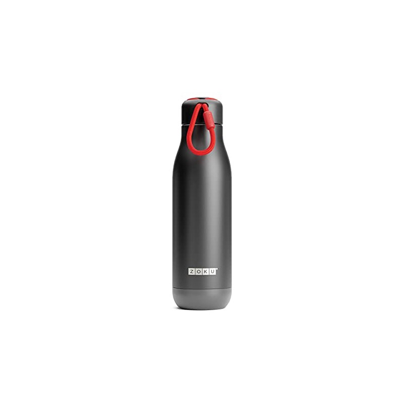 ZOKU - Edelstahlflasche 750 ml PC Schwarz