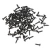 100PCS Guitar Pickguard Screws Metal Guard Plate Mounting Screw Electric