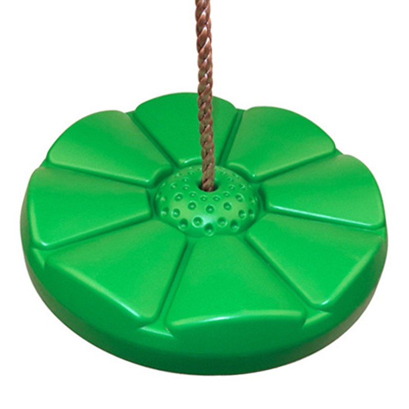 Heavy Duty Plastic Disc Tree Swing with PE Rope for