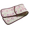 Circle Pattern Quilted Double Oven Glove Kitchen Pot Holder with