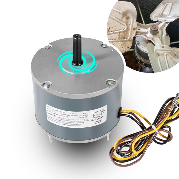 G3905 Condenser Fan Motor 5KCP39EGS070S 1/4 hp 1100 RPM 208-230V