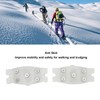 1 Pair Crampon Traction Cleats Anti Skid Traction Grips with