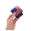 GRIRIW Trailer Hitch Cover with Flag Design Durable Plug for