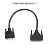 36cm/14.17in Anto Cable Connector Adapter ABS Black Good Conductivity Car