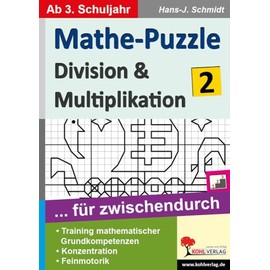 Mathe-Puzzle ... für zwischendurch / Band 2: Division & Multiplikation