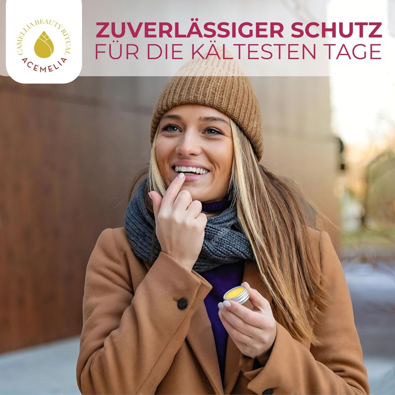 ACEMELIA Pack of two repairing lip balms, 2 x 10