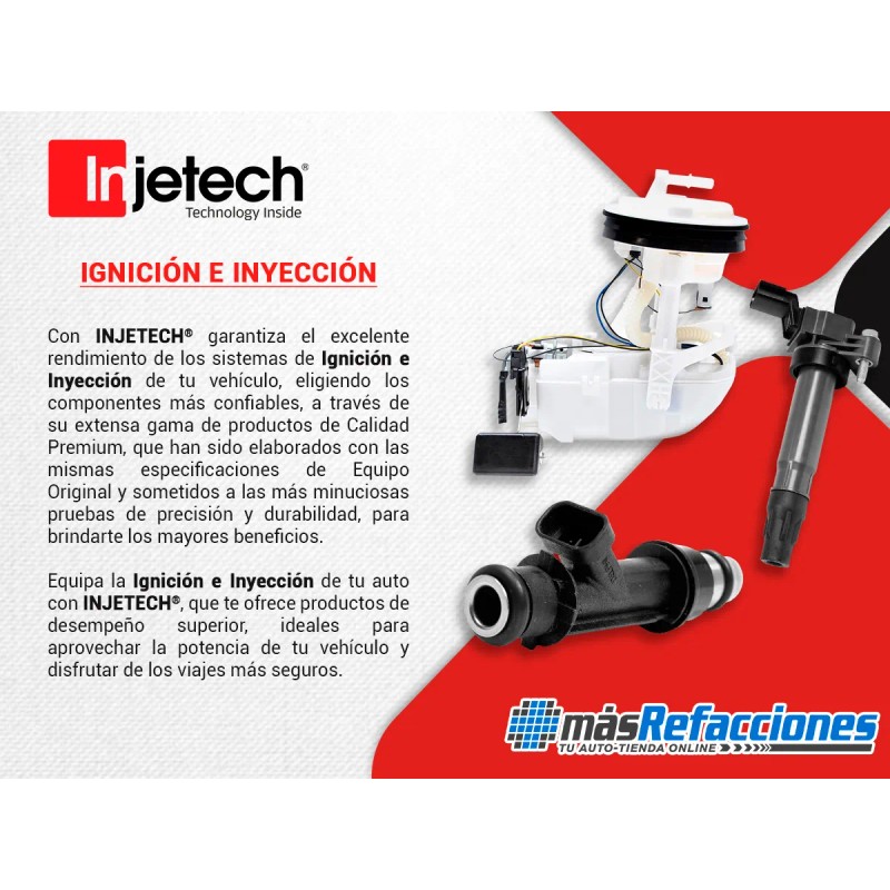 Repuesto P/6 Inyectores Explorer 4.0l V6 91 Al 92 Injetech