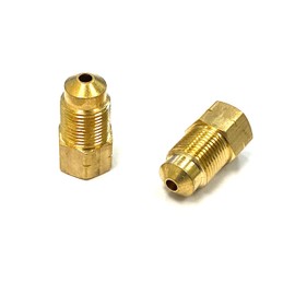 3/16" Female(10mmx1) Bubble Flare to Male(12mmx1) Bubble Flare Brake Line Adaptor