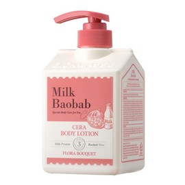 Milk Baobab Cera Body Lotion Flora Bouquet 600ml Romantic Fragrance Lasting Bright Moisture / 밀크바오밥 세라 바디로션 플로라부케 600ml 로맨틱 향기 지속 화사한 보습