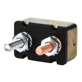 Car Circuit Breaker 12V Intelligent Power Off Automatic Reset Circuit Breaker with Metal Cover 10A 15A 20A 25A 30A 40A 50A Optional Universal(B)