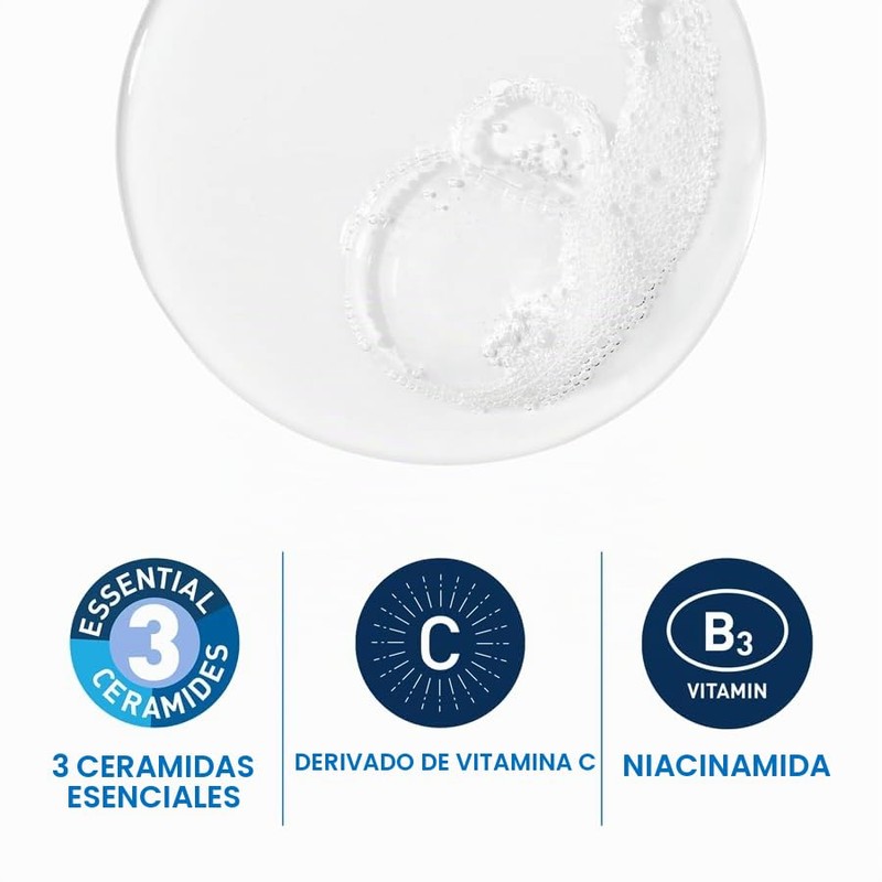 CeraVe Limpiador Tono Uniforme Vitamina C 236ml