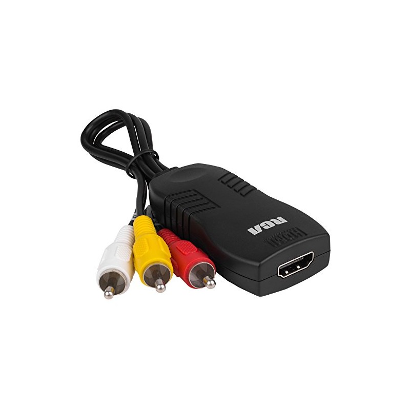 RCA RCA Composite Adapter, Black 7.60" x 4.90" x 1.00"