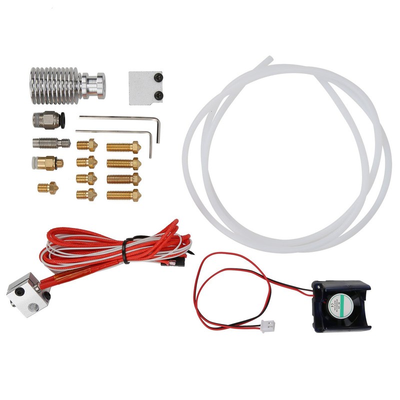 JHead Hotend Extrusion with 8 Nozzle Cooling Fan for PRUSA