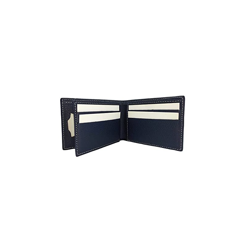 National Police Wallet Spain Blue Model 806, navy