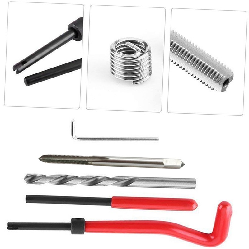 30Pcs Metric Thread Repair Insert Kit M3 M4 M7 M9