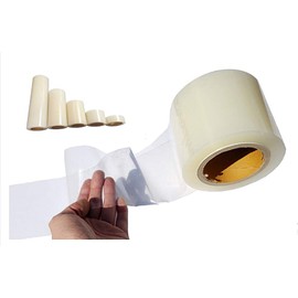 JNK NETWORKS Surface Protective Clear/Blue Removable Scratch Film Tape Roll (Clear, 1.9 in.x 164 yds.)