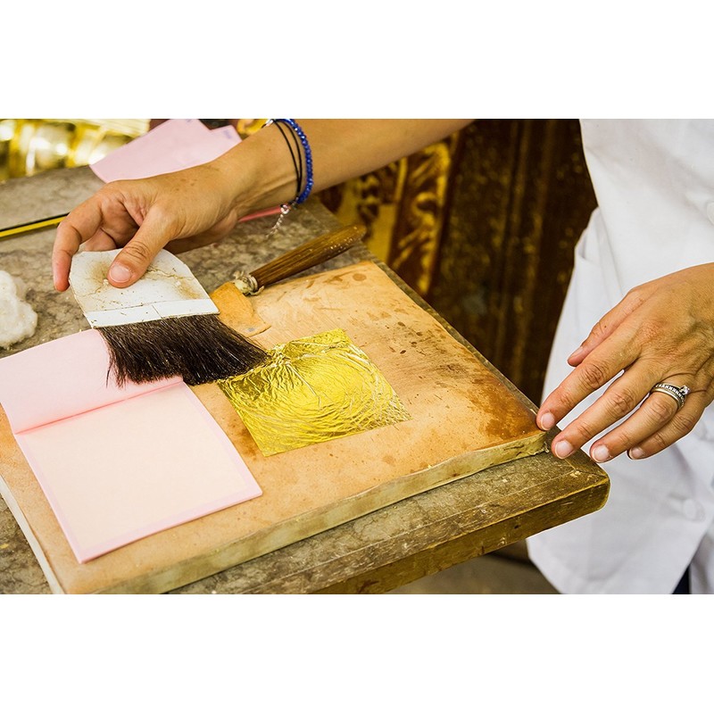 Barnabas Blattgold Silver Leaf - Real Silver [25 Sheets, 3.75