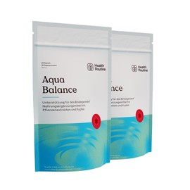 HealthRoutine Health Routine Aqua Balance  120 Kapseln  Nahrungserg?nzungsmittel mit OPC Traubenkernextrakt Hochdosiert, Diosmin, Kupfer und Brennnessel zur Untersttzung von Bindegewebe und Venen