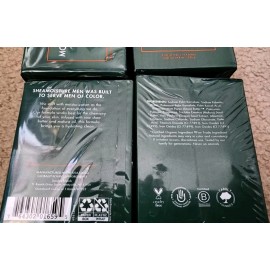 SheaMoisture (4) Men Moisturizing Bar Soap Raw Shea Butter & Mafura Oil, 2 Bars, 4 oz (113 g)