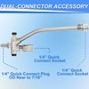 Tool Daily Foam Cannon with Dual Connector Accessory, 1/4 Inch
