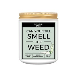 Deep Forrest Scented Soy Wax Candle, 7.0 oz, Funny Gag Gift