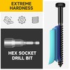 (10Sets) 5/16" x 4" Hex Head Lag Bolts, Heavy Duty