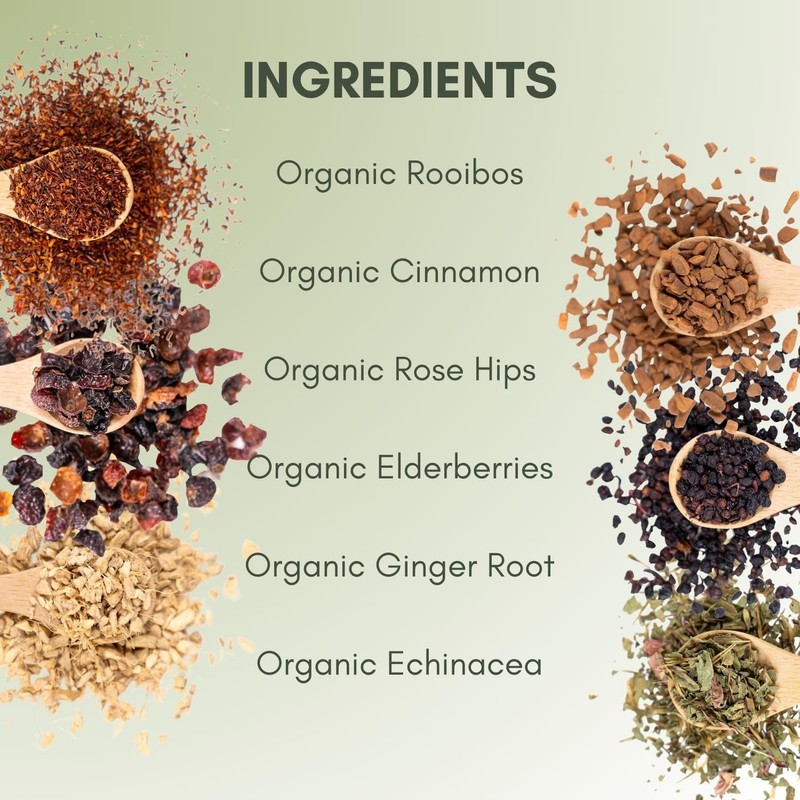 Organic Cold Remedy Loose Leaf Tea - 2oz Bag (Approx.