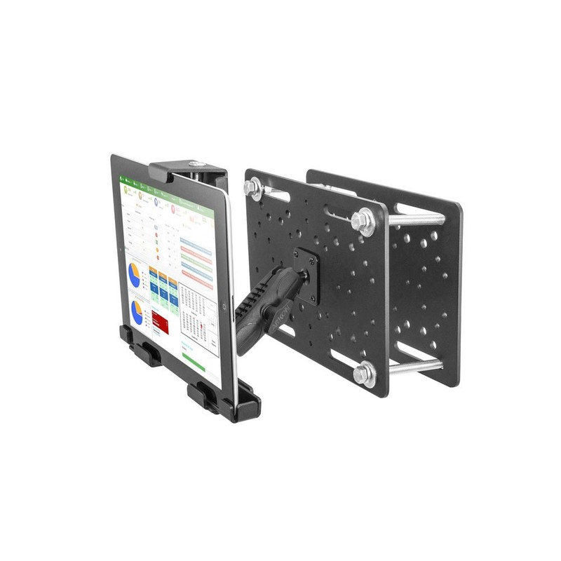 ARKON Mounts 5 inch Robust Metal Locking Forklift Tablet Mount