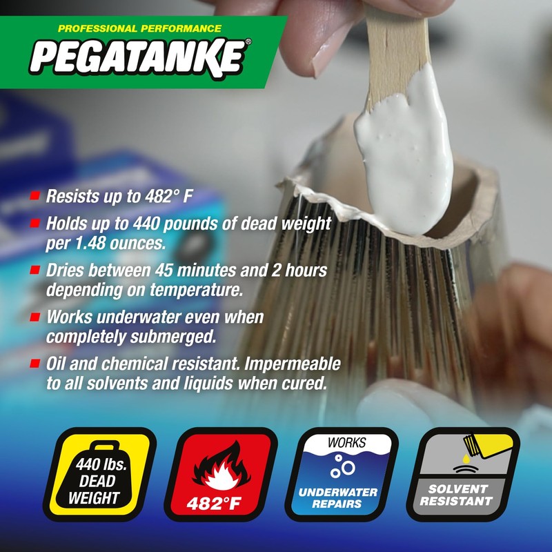 PEGATANKE - White 2 Part Epoxy Resin | Professional Cold