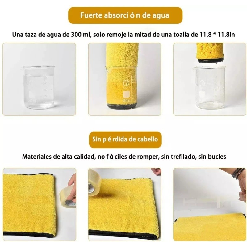 Dolores 2 Microfibra Absorbente Supreme Doble Cara Corte Ultra Fino