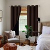 BGment Thermal Insulated 100% Blackout Curtains for Bedroom with Black