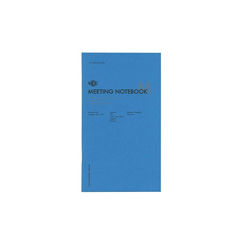 A5 Slim Function Notebook, MEETING NOTEBOOK (Meeting Notebook) LDNT