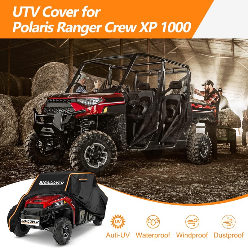 UTV Cover 4 Seater for Polaris Ranger Crew XP 1000