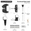 Key Lockable 2 Way Gate Latch with Spring Loaded Pull