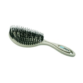 IMPHY Released Hair Brush, Blue, Hair Care, Brushing, Cuticle, Shiny, Scalp, Massage, Boar Bristle, Nylon Hair, Specialty, Mixed Hair, Beautiful Hair, Conforms to the Shape of Your Head, Thin Hair