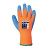 Portwest A145 Cold Protection Grip Glove - Latex Orange/Blue, Medium