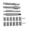 JMSMSH M8*1.25 Metric Thread Repair kit,12 16.2MM Stainless Steel Inserts