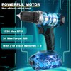 Tool Kit with 21V Cordless Drill - Sundpey 255-PCs Portable