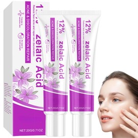 2PCS Acid 12% Facial Serum,Anti Acne Cream Face Serum,Aze/laic Aci/d for Anti Acne,A/cid Face Spot Treatment,Night Cr/eam Face Moisturiser,Skin Care Gel, A cne C/ream Skin Care,2 PC Even Skin Tone