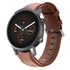 Giaogor Compatible for Ticwatch E3 Band, Soft Classic Genuine Leather