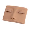 Lash Mannequin Head Removable Silicone Replacement Eyelash Mannequin Head for