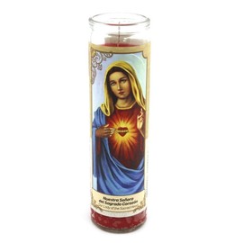 Candles Immaculate Heart of Mary - Inmaculado Corazon de Maria