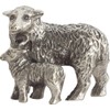 DANFORTH Pewter Port Sheep with Lamb - Pewter Nativity Figurine